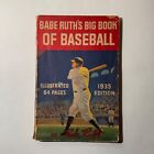 Babe Ruth’s Big Book Of Baseball 1935 Reilly & Lee 5” X 7.5” softcover G+ - VG-