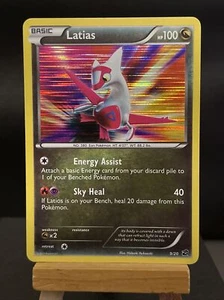 Pokemon Card Latias 9/20 Dragon Vault Rare Holo Light Play - Picture 1 of 2