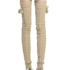 Lady Knit Over Knee Leg Warmer Winter Thigh High Thick Long Boot Sock Stocking