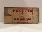 Vintage Advertising 5 Cents Peanuts Box Augusta Grocery Company Triangular NOS