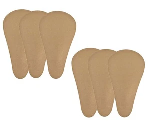 6 pcs Braza Camel-Not Camel Toe Cover Foam Pad Inserts with Adhesive Tape, Brown - Picture 1 of 2