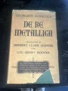 De Re Metallica - Georgius Agricola Dover Publications, c 1950 - Imagen 1 de 7