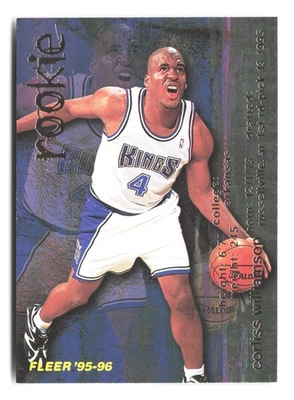 1995-96 Fleer #318 Corliss Williamson - Image 1 of 2