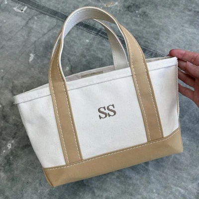 Vintage 90s Deadstock Canvas L.L. Bean Boat And Tote Mini - Image 1 of 4