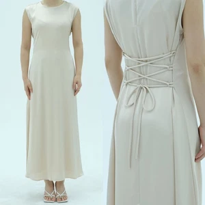 Mujeres Musulmanas Abaya Batas Largas Pavo Sin Mangas Maxi Vestido Caftán Islámico Árabe - Imagen 1 de 24