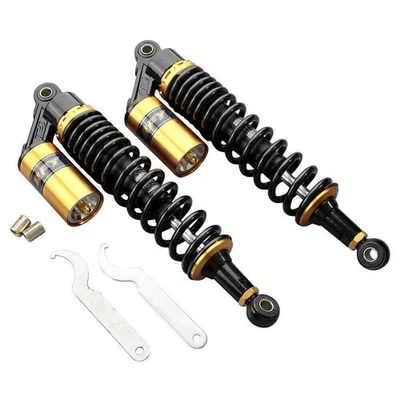 For Yamaha VMAX Honda Scooters ATV 340mm Air Shock Absorbers Suspension 13 3/8" Foto 1 de 4