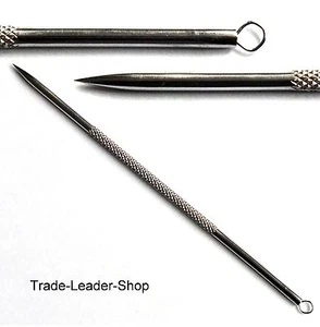 TL Comedone Lifter Comedone Crusher Needle Comedones Pimples Acne NATRA Stainless Steel