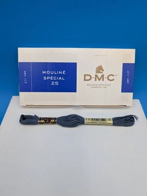 DMC Embroidery Floss Box of 12 Skeins Choose Your Color 601 642 754 930 3771 - Image 1 of 4