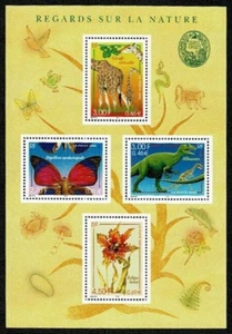 SE44P FRANCE 2000 MS Animals and Plants MNH - Picture 1 of 1