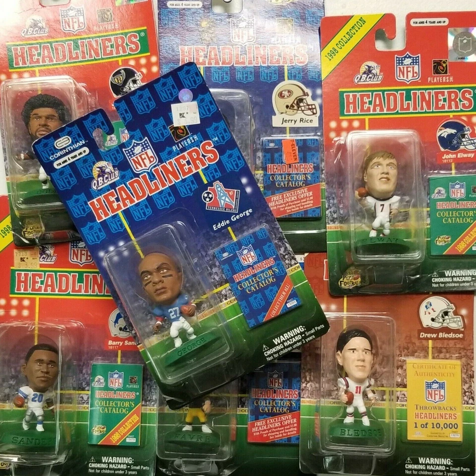 Cabezales de cartel de la NFL varios jugadores de fútbol americano Foto 1 de 1