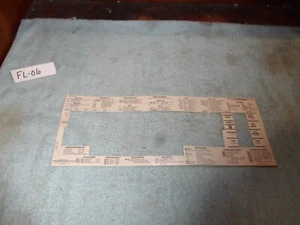 1984 Commodore 64 Multiplan Easy Script Keyboard Overlays Leroy's Cheatsheet - Picture 1 of 5