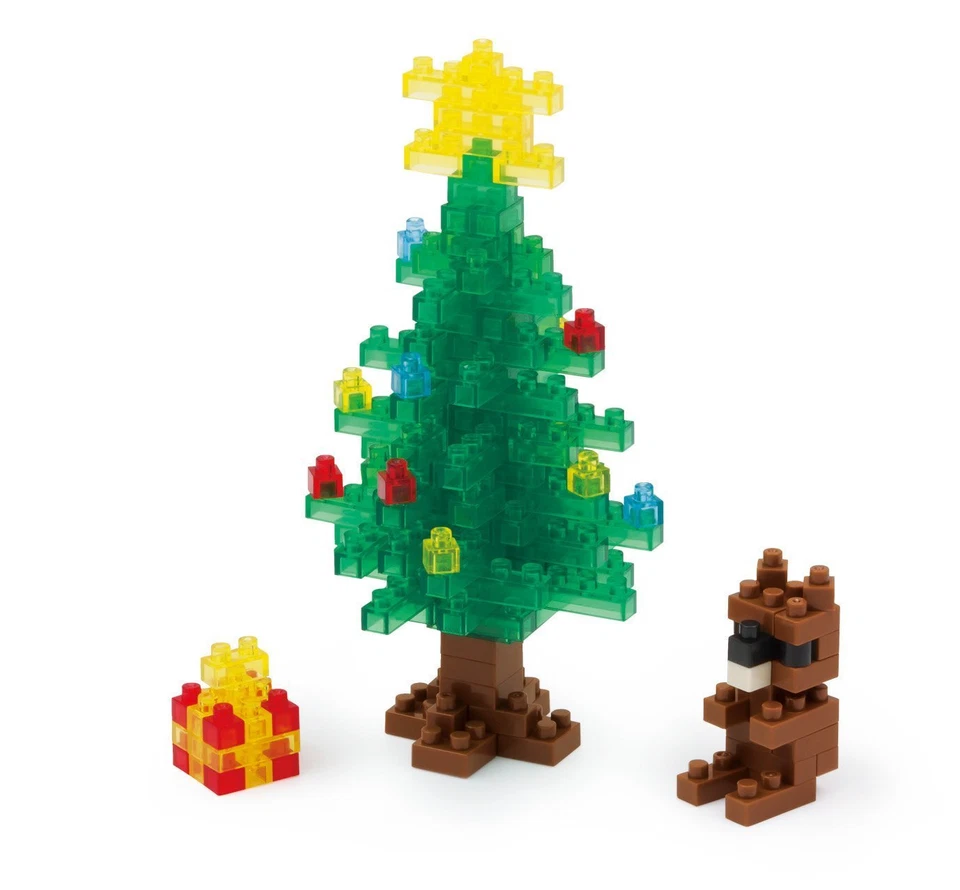 Nanoblock Chiristmas Tree Bluiding Kit 190 Piezas NBC.065 B6 En Stock Foto 1 de 1