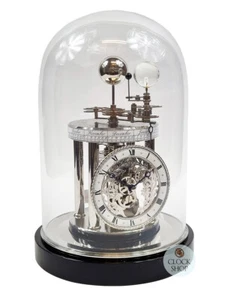 28.5cm Black Astrolabium Mantel Clock By HERMLE - Picture 1 of 9