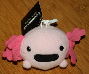Nuevo con etiquetas Oddballz Axolotl 2,5 pulgadas felpa animal llavero 2017 mochila clip - Imagen 1 de 4