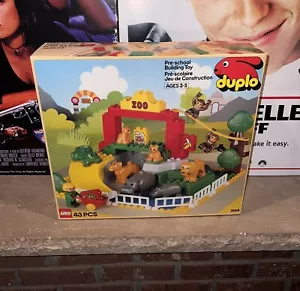 NEU LEGO 1990 Duplo Zoo afrikanische Tiere Vorschule Bau Spielzeug Set VERSIEGELT - Bild 1 von 10