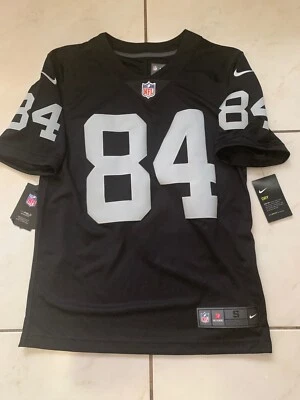 NIKE LAS VEGAS RAIDERS АНТОНИО КОРИЧНЕВЫЙ #84 NFL ФУТБОЛ МУЖСКОЙ НОВЫЙ С ЯРЛЫКАМИ РАЗМЕР S СШИТЫЙ - Изображение 1 из 4