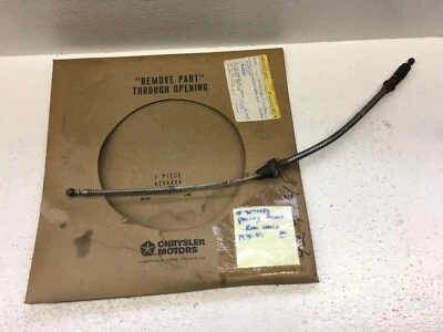 Cable de freno de estacionamiento Mopar NOS 1978-82 Dodge Omni Plymouth Horizon 4294484 Foto 1 de 4