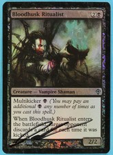 Bloodhusk Ritualist FOIL Worldwake NM Artist Signed CARD (s4711) ABUGames