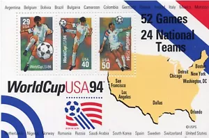 US Mint Sheet MNH VF SC#2837 World Cup USA 94 - Picture 1 of 1