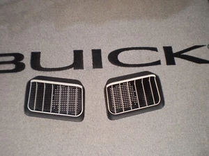 4 PC RAM AIR HOOD SCOOP INSERTS & HOUSINGS 1971 BUICK GS 350 GS 455 STAGE 1 GSX - Picture 1 of 6