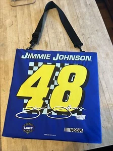 NASCAR Stadium Seat Cushion Jimmie Johnson 48 - Storage Tote 2002 Vintage 14x14” - Picture 1 of 6