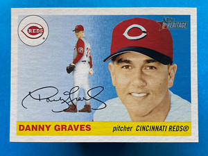 2004 Topps Heritage Danny Graves #5