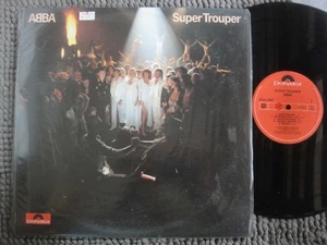 (1159) Malaysia Polydor 12" LP Record - ABBA "Super Trouper" - Picture 1 of 5