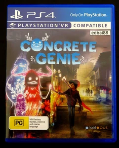 Sony PS4 Concrete Genie Video Game VR Compatible AU Version Used VGC - Picture 1 of 3