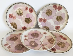 (5) DENBY GYPSY LANGLEY STONEWARE SALAD PLATES 8.25" - Picture 1 of 7