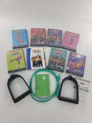 Lot 7 Beachbody TURBO JAM Workout Exercise (7 DVD Set, 2007) Chalene Johnson NEW Foto 1 de 4