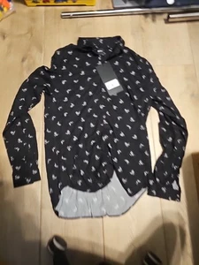 The Kooples Paris Camicia Viscosa Relaxed Uomo Medium Nuova Con Etichetta. $218 nuovo - Foto 1 di 12