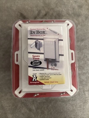 Caja eléctrica resistente a la intemperie Arlington CPI102 revestimiento de vinilo (vertical) Foto 1 de 2