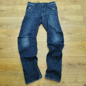 Pantalones de mezclilla G Star Arc 3D para hombre W32 L34 azul sueltos pierna cónica cremallera - Imagen 1 de 11