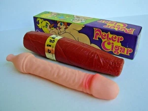 8" PETER PLASTIC PENIS CIGAR  Adult Novelty Toy Naughty Gag Joke Bachelor party - Picture 1 of 9