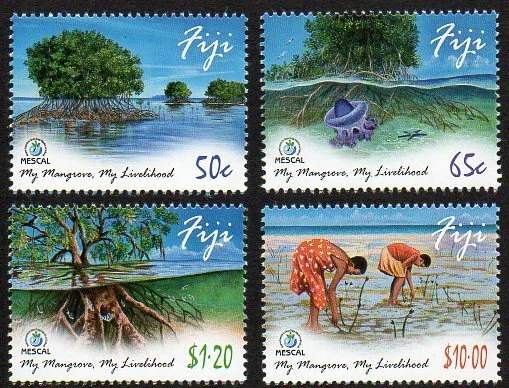 Fiji 2013 Scott #1296-1299 Mangroves MNH - Image 1 of 1