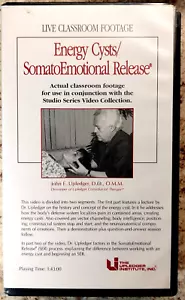 Energy Cysts/SomatoEmotional Release, Upledger VHS seminar, 1 hour 43 mins - Imagen 1 de 1