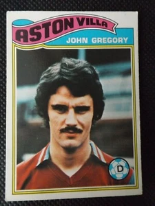 VINTAGE 1978 FOOTBALL CARDS-SINGLE CARD NO.382 "JOHN GREGORY" -TOPPS INC. 1978 - Picture 1 of 2