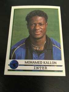2001-2002 SOCCER SANDWICHES FIGURE NR 140 MOHAMED KALLON BAG