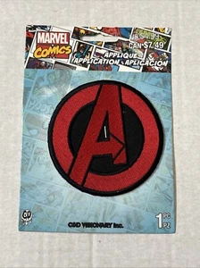 MARVEL COMICS Avengers Logo Applique 3.25” New - Picture 1 of 3