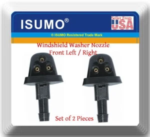 Set of 2 Windshield Washer Nozzle Front Fits: Grand Vitara Swift SX-4 2005-2015 - Picture 1 of 2
