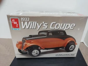 Kit modellino in plastica vintage 1989 AMT/ERTL scala 1:25 1933 Willy's Coupe - Foto 1 di 8