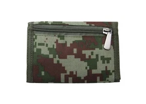 Geldbörse, Portemonnaie Pixel Stil Militär Camouflage Armee. - Bild 1 von 4