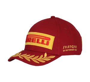 Pirelli Podium Special Edition Shanghai China GP 1st Place Hat Red - Picture 1 of 3