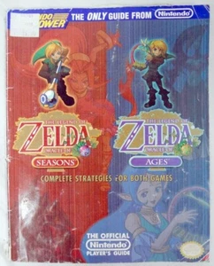 Nintendo Power The Legend of Zelda Oracle of Ages / Guida Strategica Stagioni! - Foto 1 di 11
