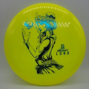 Discraft Paul McBeth Big Z Luna Yellow/Teal Stamp 164-166g - Picture 1 of 3