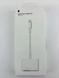 Genuine Apple iPhone to HDMI Digital AV Adapter | MD826AM/A - A1438 - Open Box - Picture 1 of 3