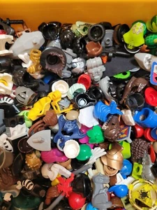 25 LEGO minifigure figure accessory hats girl boy hair headgear people parts Lot - Picture 1 of 5
