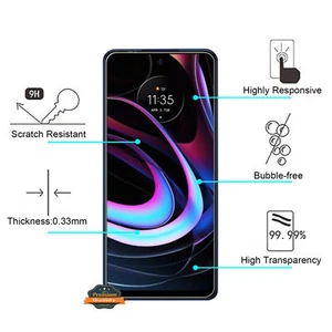 Protector de pantalla de vidrio templado HD para Google Pixel 6 protector de película de vidrio transparente 9H - Imagen 1 de 8