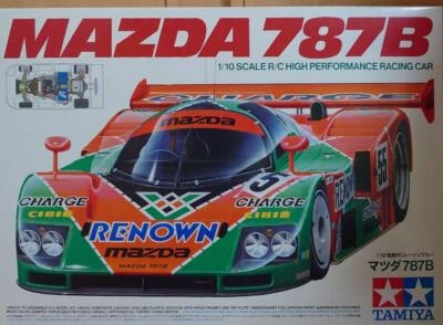 Tamiya 1/10 Electric RC Car Mazda 787B Radio Control 47518 No.218 New From Japan - Image 1 of 4