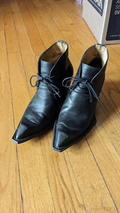 Fluevog Swordfish Surrealist Pizza bootie W7 - Picture 1 of 7